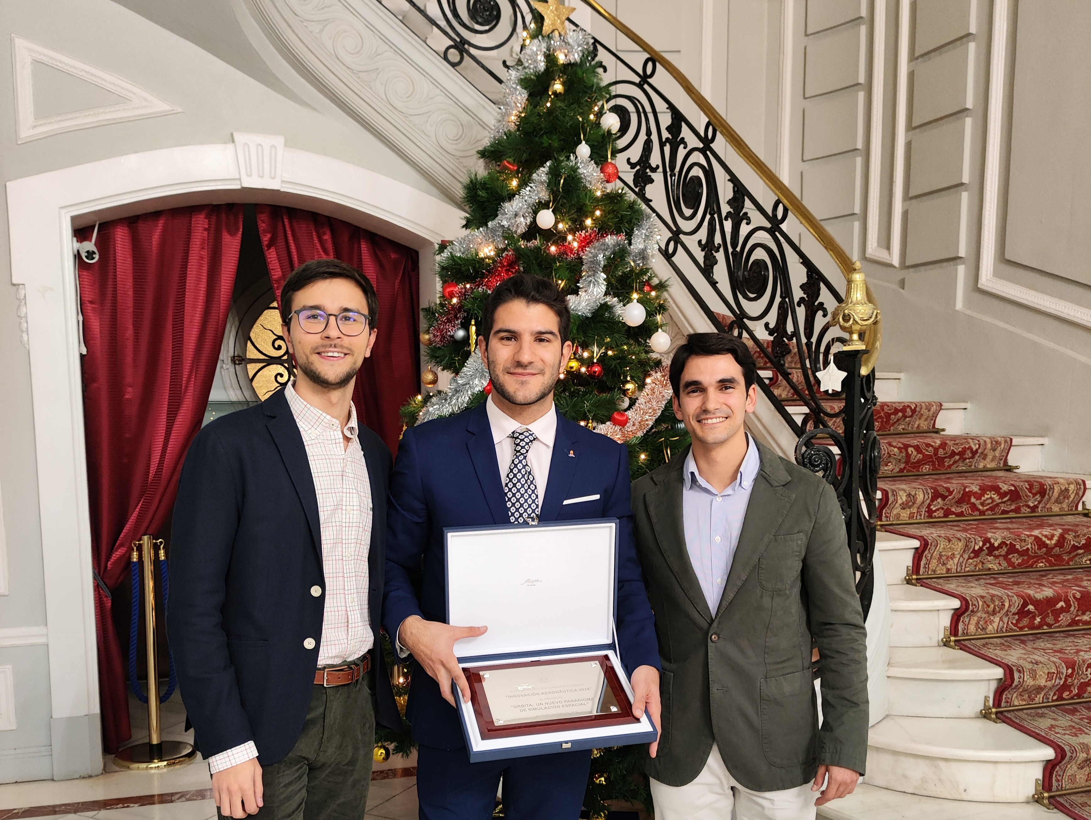 Orbita developers with the COIAE prize