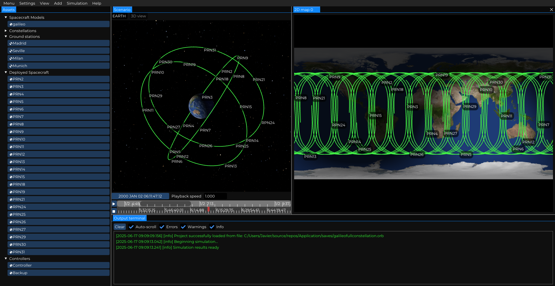 Orbita software full interface showcase